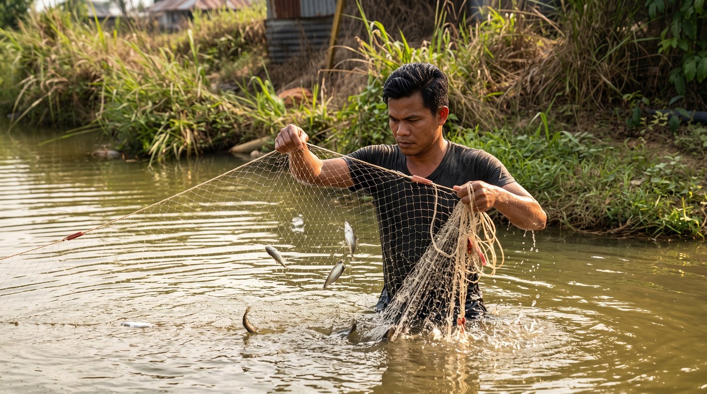 Kolam Penahanan Ikan Segar Nilai DSS