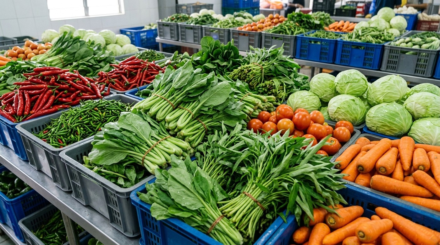 Sayur-sayuran Segar Penghantaran Berjadual DSS